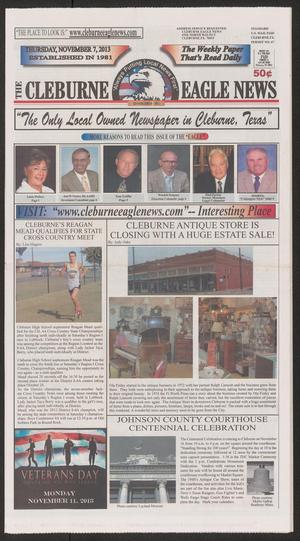 The Cleburne Eagle News (Cleburne, Tex.), Ed. 1 Thursday, November 7, 2013