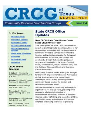 CRCG Newsletter, Number 7.4, October 2022