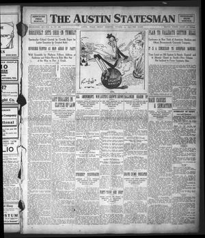 Primary view of object titled 'The Austin Statesman (Austin, Tex.), Vol. 41, No. 287, Ed. 1 Friday, October 14, 1910'.