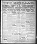 Thumbnail image of item number 1 in: 'The Statesman (Austin, Tex.), Vol. 48, No. 211, Ed. 1 Thursday, November 13, 1919'.