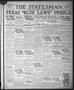 Newspaper: The Statesman (Austin, Tex.), Vol. 49, No. 191, Ed. 1 Wednesday, Dece…