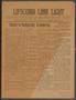 Newspaper: Lipscomb Lime Light (Lipscomb, Tex.), Vol. 4, No. 19, Ed. 1 Thursday,…