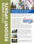 Journal/Magazine/Newsletter: City of Denton Resident Update: November/December 2019