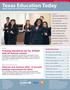 Journal/Magazine/Newsletter: Texas Education Today, Volume 25, Number 4, April 2012