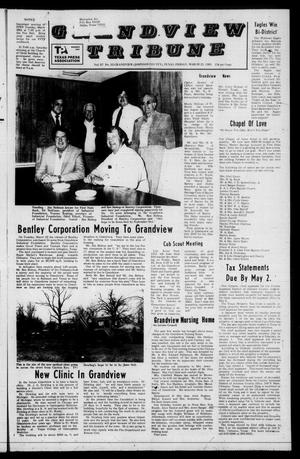 Primary view of object titled 'Grandview Tribune (Grandview, Tex.), Vol. 87, No. 32, Ed. 1 Friday, March 25, 1983'.