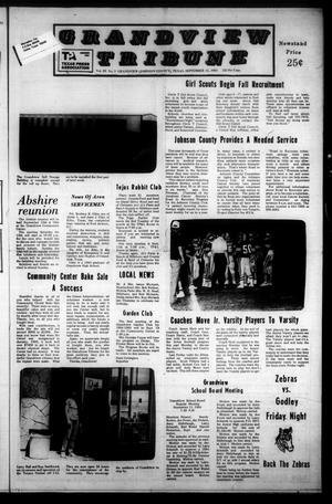 Primary view of object titled 'Grandview Tribune (Grandview, Tex.), Vol. 89, No. 5, Ed. 1 Friday, September 14, 1984'.