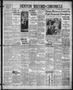 Newspaper: Denton Record-Chronicle (Denton, Tex.), Vol. 32, No. 284, Ed. 1 Tuesd…