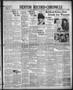 Newspaper: Denton Record-Chronicle (Denton, Tex.), Vol. 33, No. 2, Ed. 1 Wednesd…