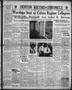 Thumbnail image of item number 1 in: 'Denton Record-Chronicle (Denton, Tex.), Vol. 33, No. 19, Ed. 1 Tuesday, September 5, 1933'.