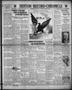 Newspaper: Denton Record-Chronicle (Denton, Tex.), Vol. 33, No. 55, Ed. 1 Tuesda…