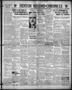 Newspaper: Denton Record-Chronicle (Denton, Tex.), Vol. 33, No. 80, Ed. 1 Wednes…