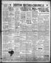 Newspaper: Denton Record-Chronicle (Denton, Tex.), Vol. 33, No. 101, Ed. 1 Satur…