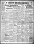 Thumbnail image of item number 1 in: 'Denton Record-Chronicle (Denton, Tex.), Vol. 33, No. 132, Ed. 1 Monday, January 15, 1934'.