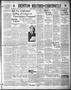 Newspaper: Denton Record-Chronicle (Denton, Tex.), Vol. 33, No. 145, Ed. 1 Tuesd…