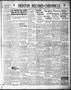Newspaper: Denton Record-Chronicle (Denton, Tex.), Vol. 33, No. 165, Ed. 1 Thurs…