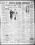 Newspaper: Denton Record-Chronicle (Denton, Tex.), Vol. 33, No. 193, Ed. 1 Tuesd…