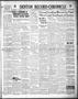 Primary view of Denton Record-Chronicle (Denton, Tex.), Vol. 33, No. 212, Ed. 1 Wednesday, April 18, 1934