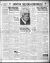 Primary view of Denton Record-Chronicle (Denton, Tex.), Vol. 33, No. 236, Ed. 1 Wednesday, May 16, 1934