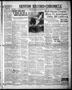 Newspaper: Denton Record-Chronicle (Denton, Tex.), Vol. 34, No. 277, Ed. 1 Wedne…