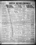 Newspaper: Denton Record-Chronicle (Denton, Tex.), Vol. 35, No. 121, Ed. 1 Thurs…