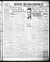 Primary view of Denton Record-Chronicle (Denton, Tex.), Vol. 36, No. 29, Ed. 1 Thursday, September 17, 1936