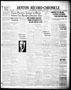 Thumbnail image of item number 1 in: 'Denton Record-Chronicle (Denton, Tex.), Vol. 36, No. 38, Ed. 1 Monday, September 28, 1936'.