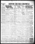 Newspaper: Denton Record-Chronicle (Denton, Tex.), Vol. 36, No. 56, Ed. 1 Monday…