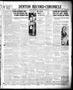 Newspaper: Denton Record-Chronicle (Denton, Tex.), Vol. 36, No. 65, Ed. 1 Thursd…