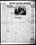 Primary view of Denton Record-Chronicle (Denton, Tex.), Vol. 36, No. 84, Ed. 1 Friday, November 20, 1936