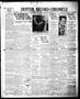 Newspaper: Denton Record-Chronicle (Denton, Tex.), Vol. 36, No. 94, Ed. 1 Wednes…