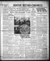Newspaper: Denton Record-Chronicle (Denton, Tex.), Vol. 36, No. 136, Ed. 1 Wedne…