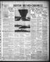 Newspaper: Denton Record-Chronicle (Denton, Tex.), Vol. 36, No. 145, Ed. 1 Satur…