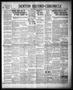 Thumbnail image of item number 1 in: 'Denton Record-Chronicle (Denton, Tex.), Vol. 36, No. 236, Ed. 1 Monday, May 17, 1937'.