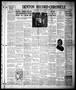 Newspaper: Denton Record-Chronicle (Denton, Tex.), Vol. 37, No. 90, Ed. 1 Saturd…