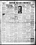 Newspaper: Denton Record-Chronicle (Denton, Tex.), Vol. 37, No. 213, Ed. 1 Wedne…