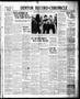 Newspaper: Denton Record-Chronicle (Denton, Tex.), Vol. 37, No. 218, Ed. 1 Tuesd…