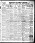 Newspaper: Denton Record-Chronicle (Denton, Tex.), Vol. 37, No. 236, Ed. 1 Tuesd…