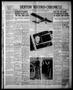 Thumbnail image of item number 1 in: 'Denton Record-Chronicle (Denton, Tex.), Vol. 37, No. 290, Ed. 1 Tuesday, July 19, 1938'.
