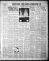 Thumbnail image of item number 1 in: 'Denton Record-Chronicle (Denton, Tex.), Vol. 38, No. 103, Ed. 1 Tuesday, December 13, 1938'.