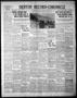 Thumbnail image of item number 1 in: 'Denton Record-Chronicle (Denton, Tex.), Vol. 38, No. 115, Ed. 1 Tuesday, December 27, 1938'.