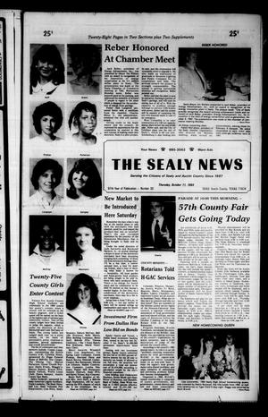 Primary view of object titled 'The Sealy News (Sealy, Tex.), Vol. 97, No. 30, Ed. 1 Thursday, October 11, 1984'.