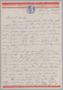 Primary view of [Letter from Joe Davis to Catherine Davis - October 16, 1944]