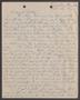 Primary view of [Letter from Joe Davis to Catherine Davis - October 10, 1944]