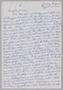 Letter: [Letter from Joe Davis to Catherine Davis - August 18, 1944]