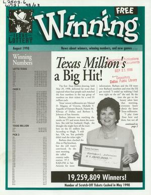 Primary view of object titled 'Winning, August 1998'.