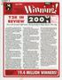 Journal/Magazine/Newsletter: Winning, April 2001