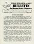 Journal/Magazine/Newsletter: Bulletin on Texas State Finance: 1987, Number 9