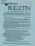 Journal/Magazine/Newsletter: Bulletin on Worker's Comp Issues, 1988, Number 1