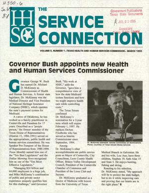 Primary view of object titled 'The Service Connection, Volume 3, Number 1, March 1995'.