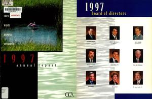Primary view of object titled 'Gulf Coast Waste Disposal Authority Annual Report: 1997'.